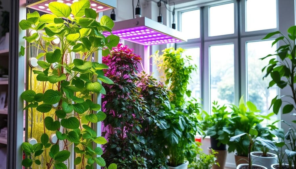 Hydroponic garden setup