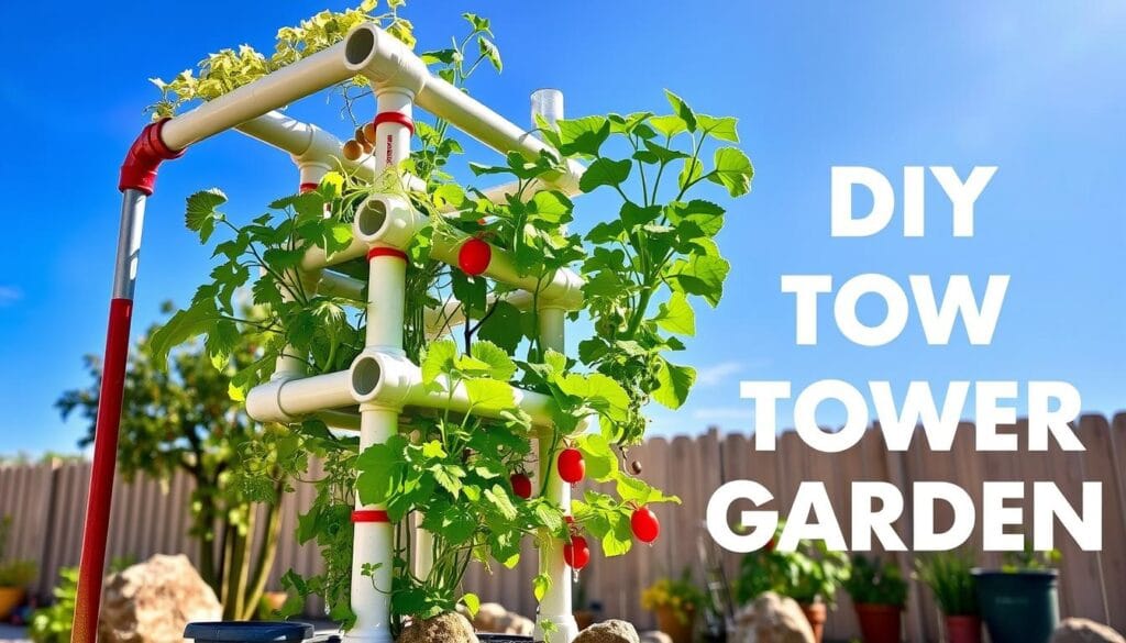 diy tower garden