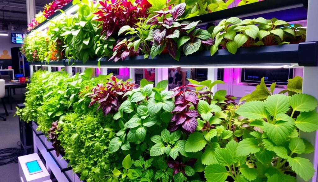 hydroponic garden