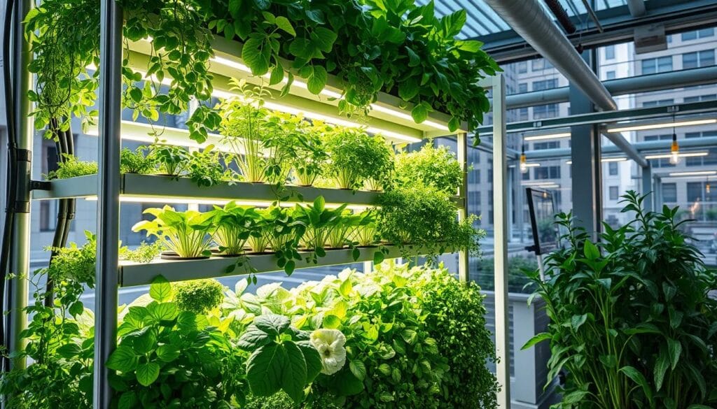 hydroponic vertical garden