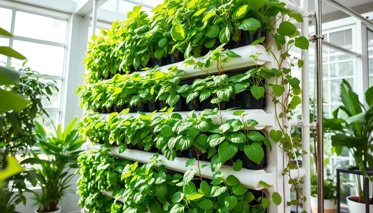 hydroponic vertical garden