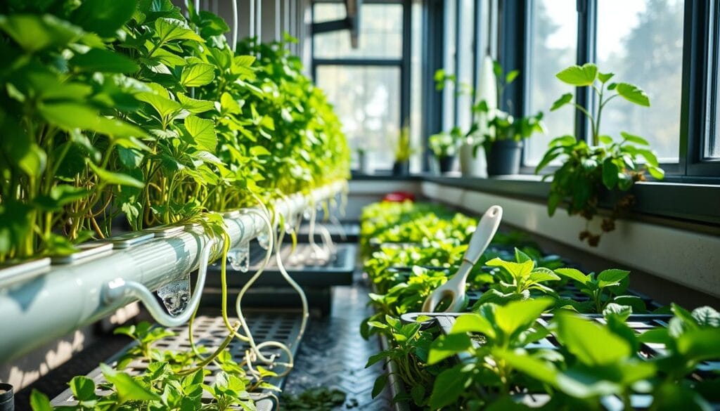 maintaining hydroponic garden