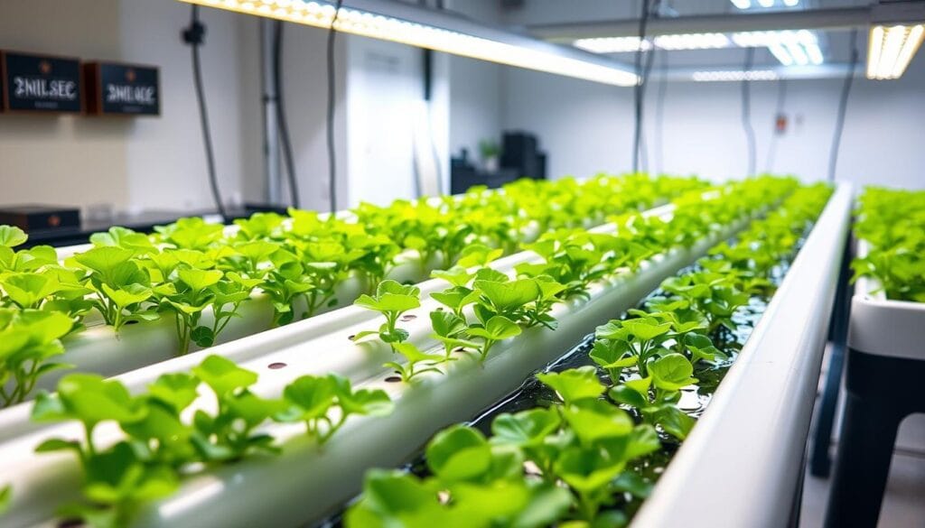 NFT hydroponic system