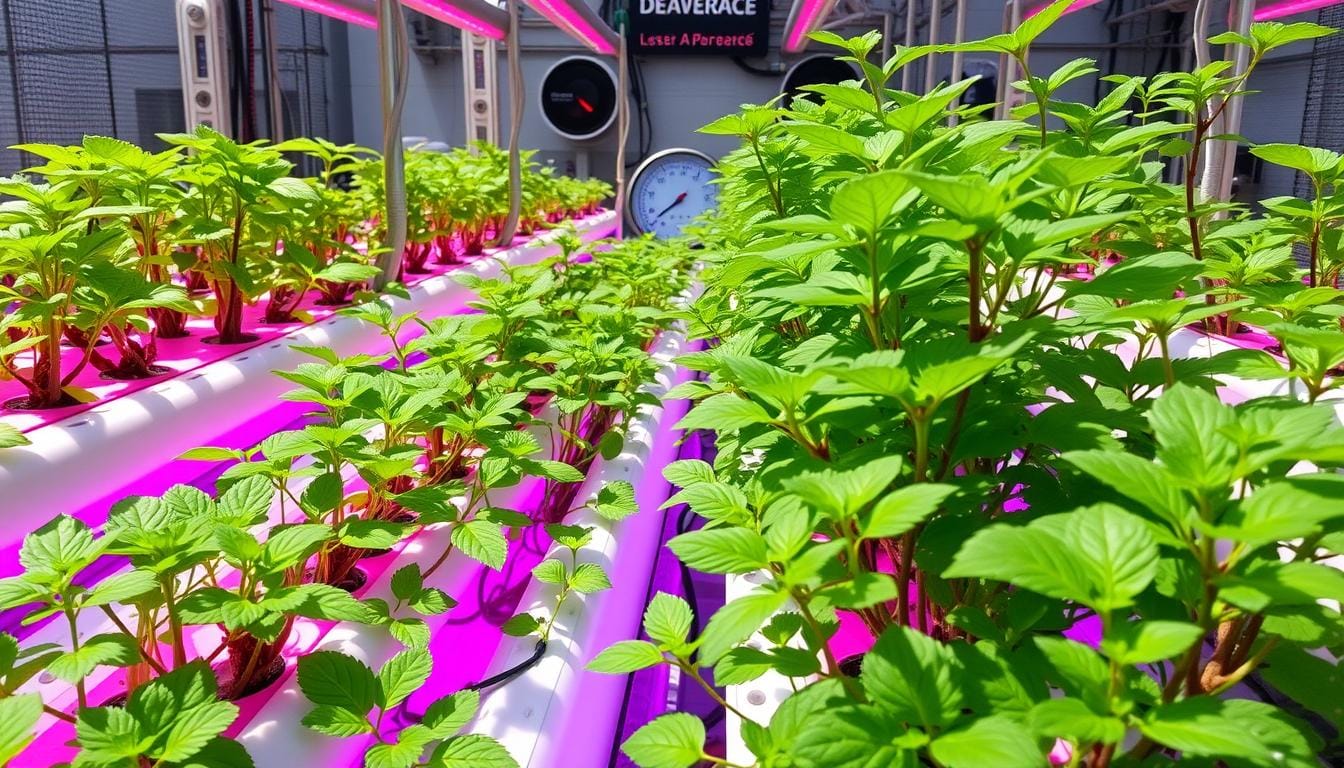 Temperature and Humidity in Hydroponic Growth