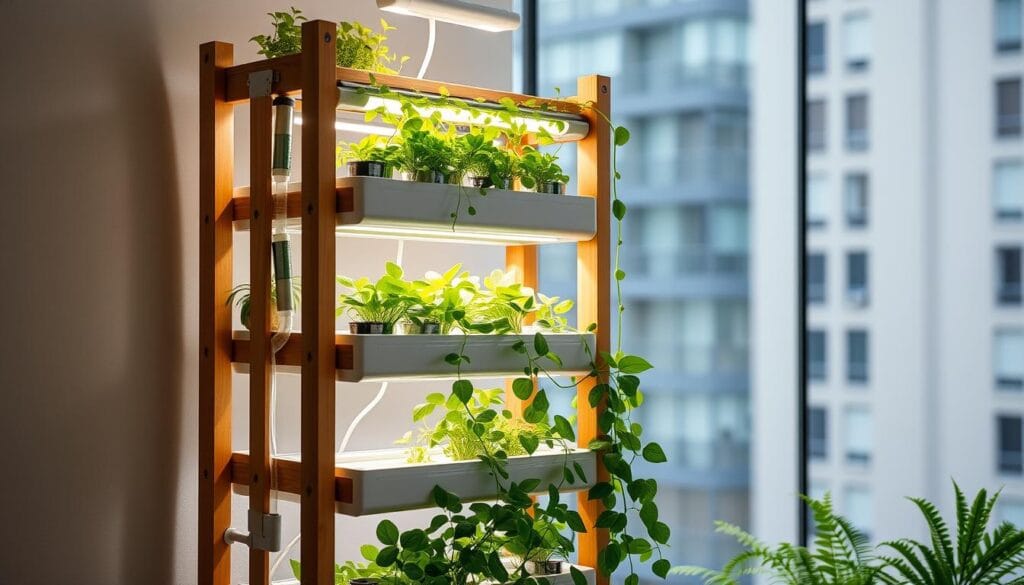 diy vertical hydroponic garden