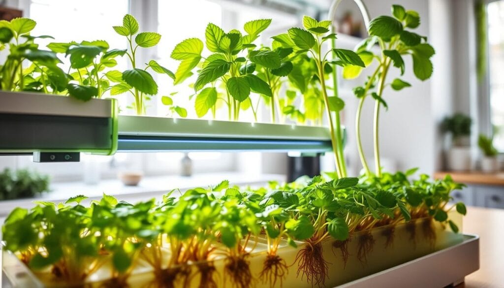 hydroponic herbs