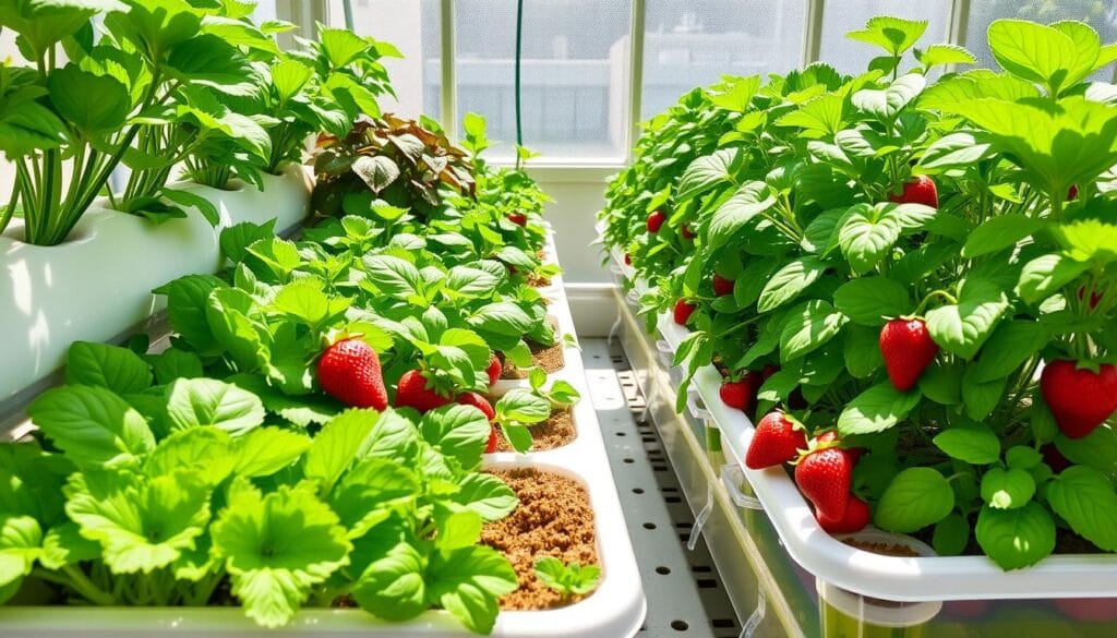 hydroponic plants