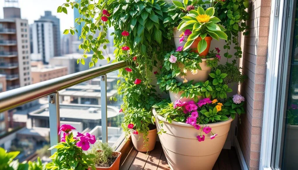 DIY Tower Garden Balcony