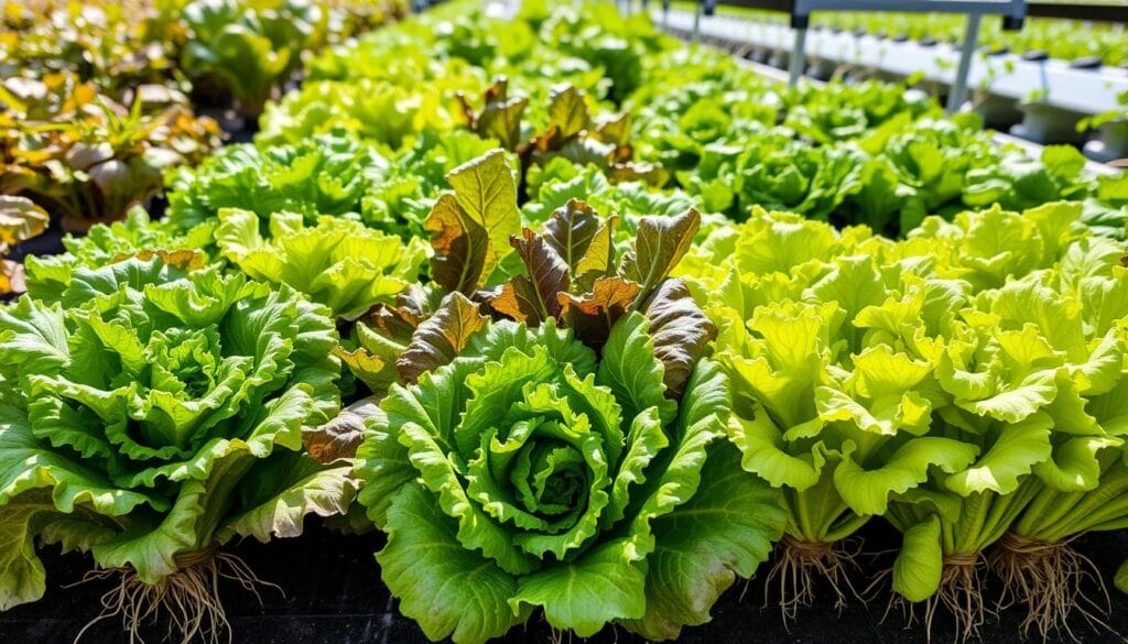 Hydroponic Lettuce Comparison