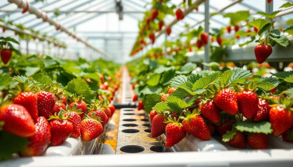 Hydroponic Strawberry Pest Management