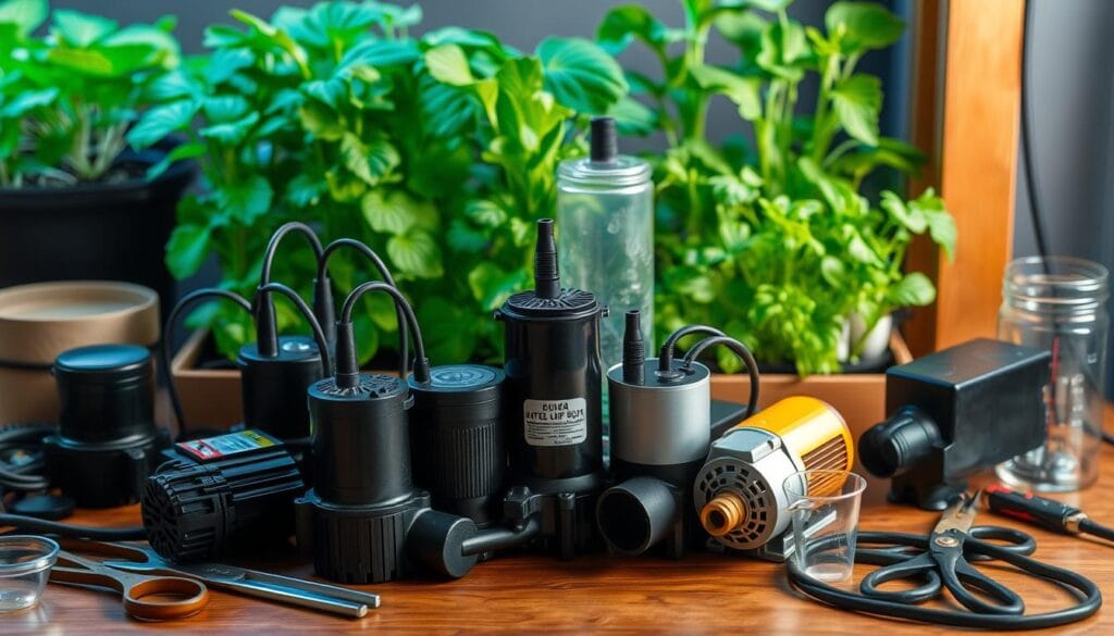 Hydroponic Water Pumps Selection