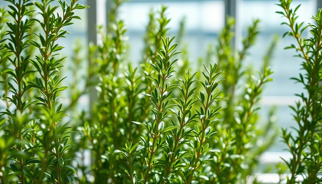 Rosemary Sprouting in Hydroponics