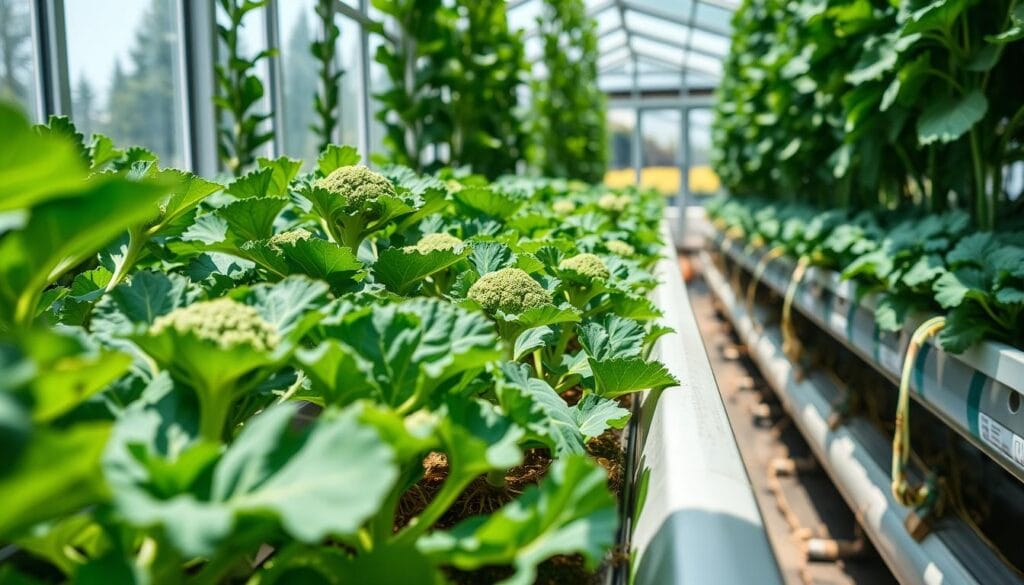 broccoli hydroponics