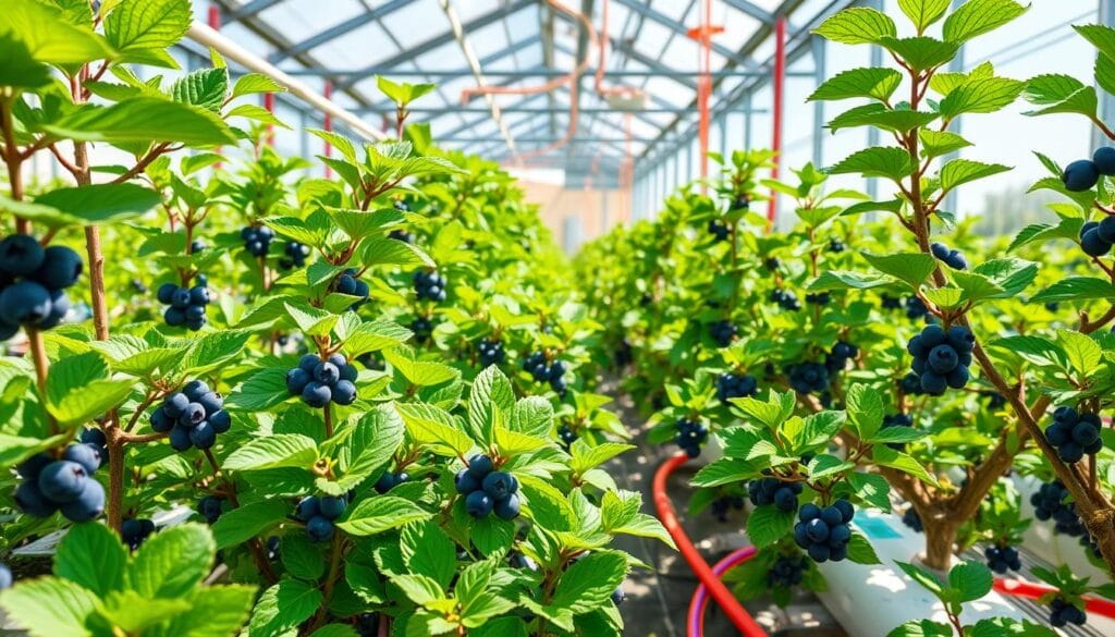 grow blueberries in hydroponics