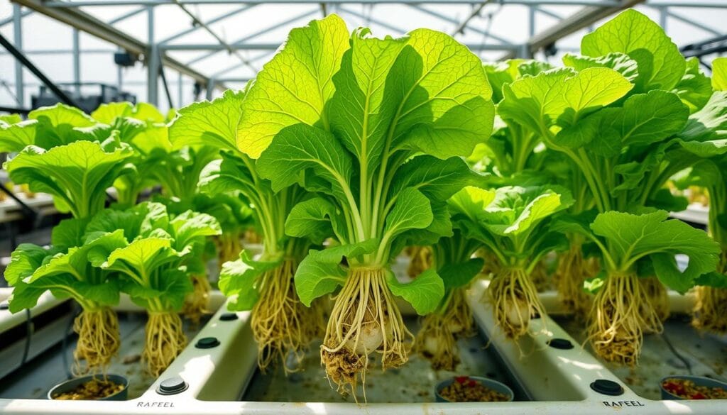 hydroponic lettuce