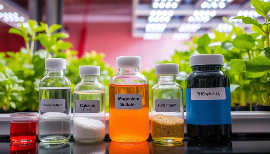 Hydroponic Nutrient Solution Components