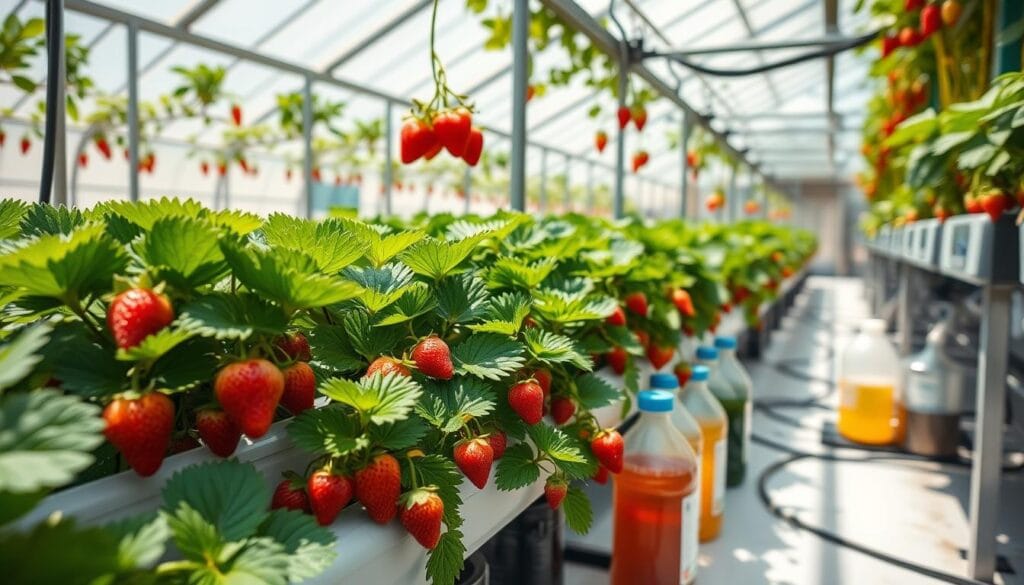 Hydroponic Strawberry System Maintenance