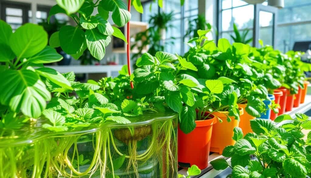 hydroponic gardening plants