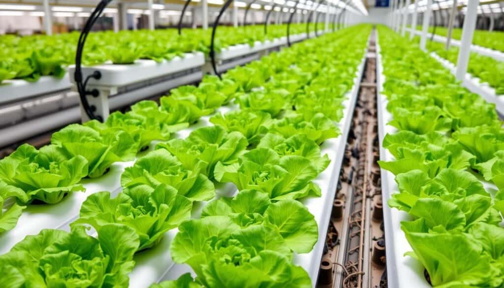 hydroponic rafael lettuce spacing