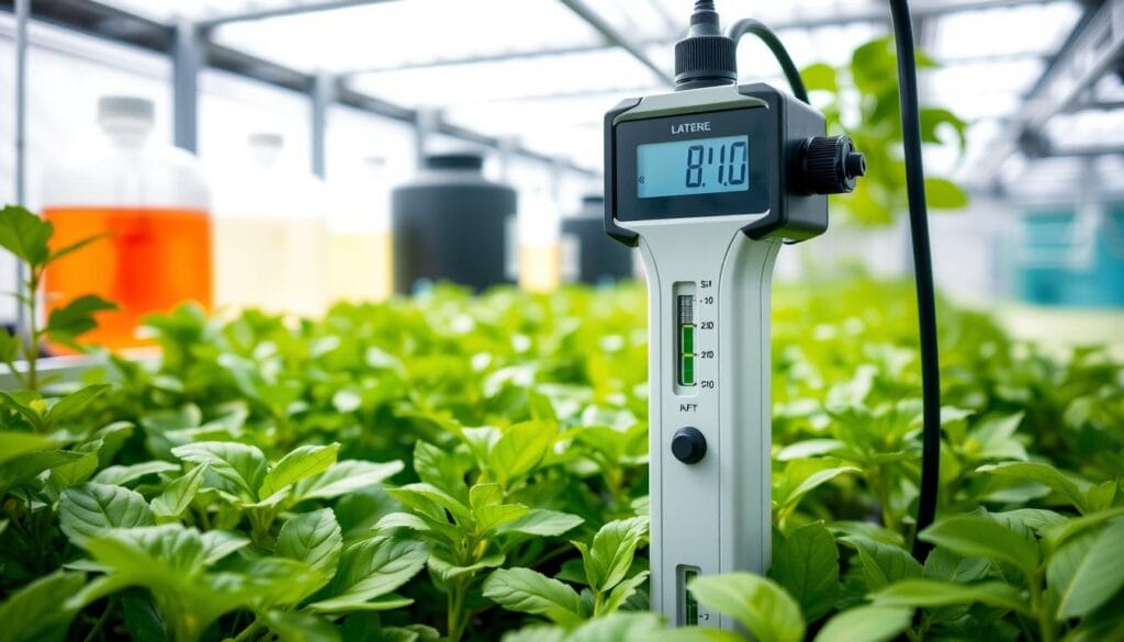 water level meter for hydroponics